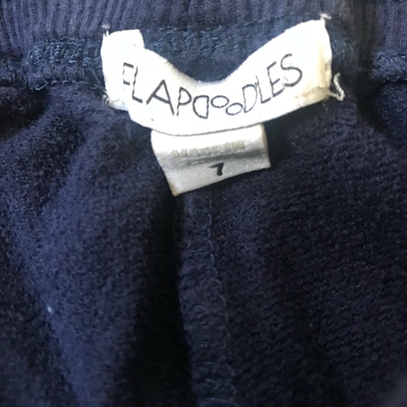 Boys Navy-Blue Flapdoodles Sweatpants - Picture 2 of 2